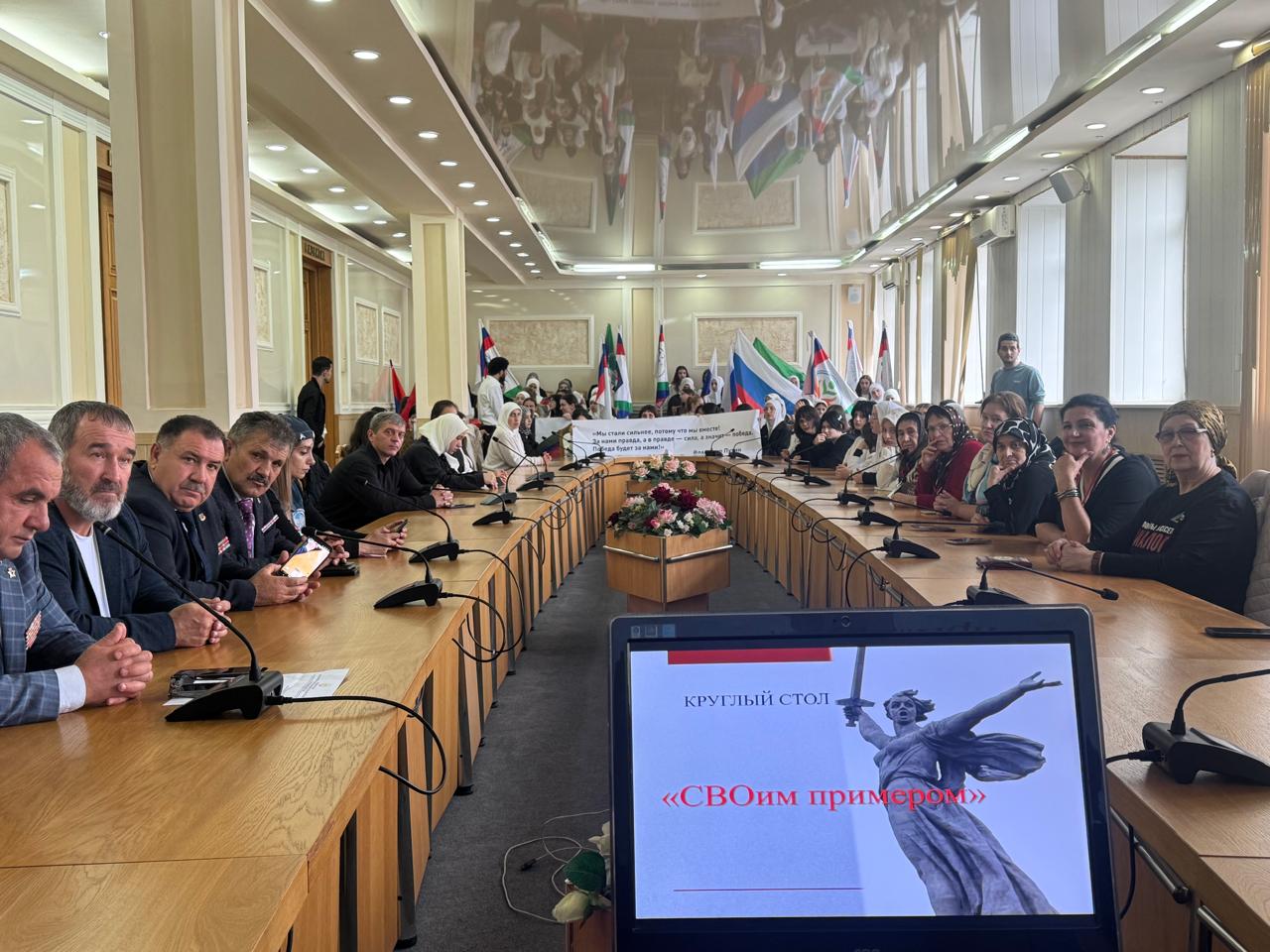 «СВОим примером». Годовщину вхождения Донбасса и Новороссии в состав России отметили в Махачкале